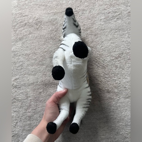 Hansa Zebra, Baby (3452) Plush Realistic looking - Picture 8 of 8